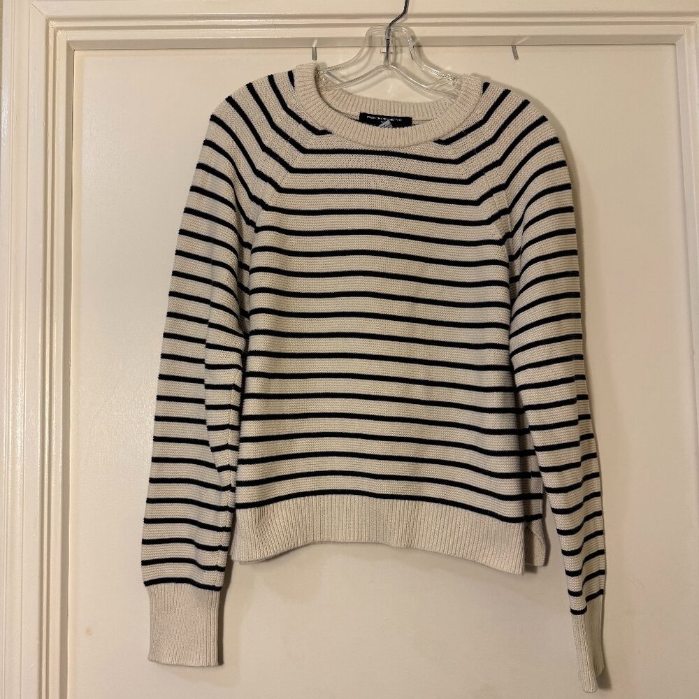 French Connection Striped Nautical Sweater – Size XL